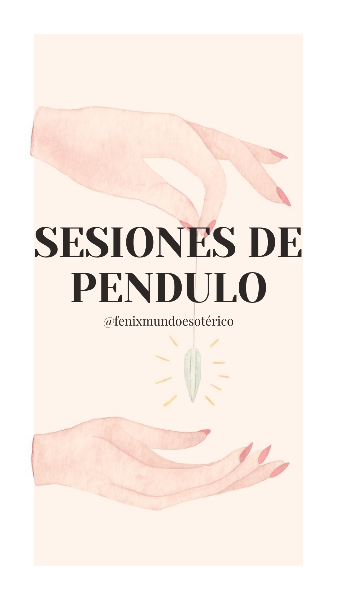 Sesión de péndulo 40 min