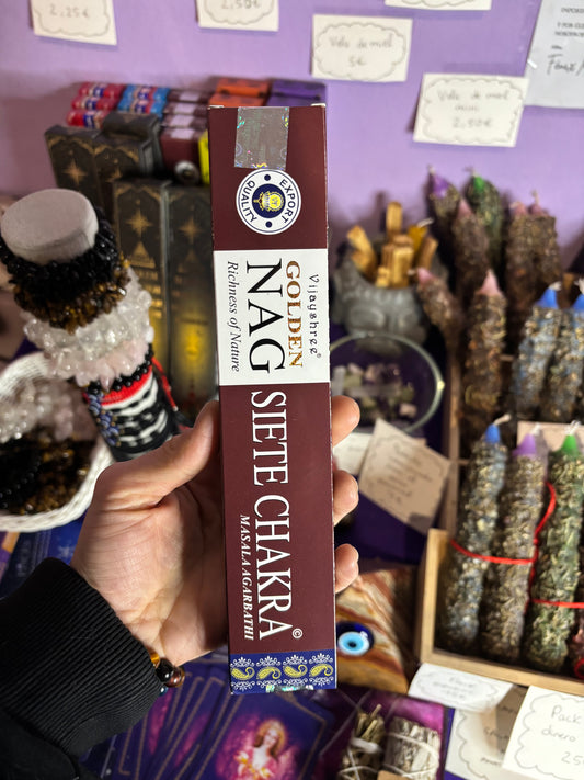 Incienso de siete chakras