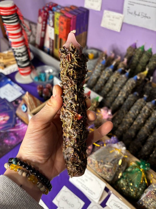 Vela ritualizada para el amor propio