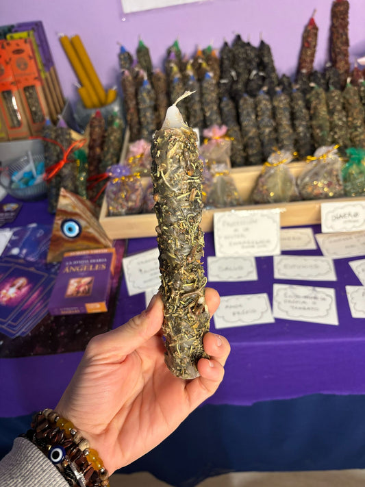 Vela ritualizada abundáncia