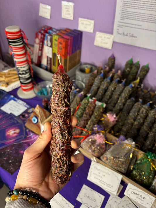 Vela ritualizada del amor