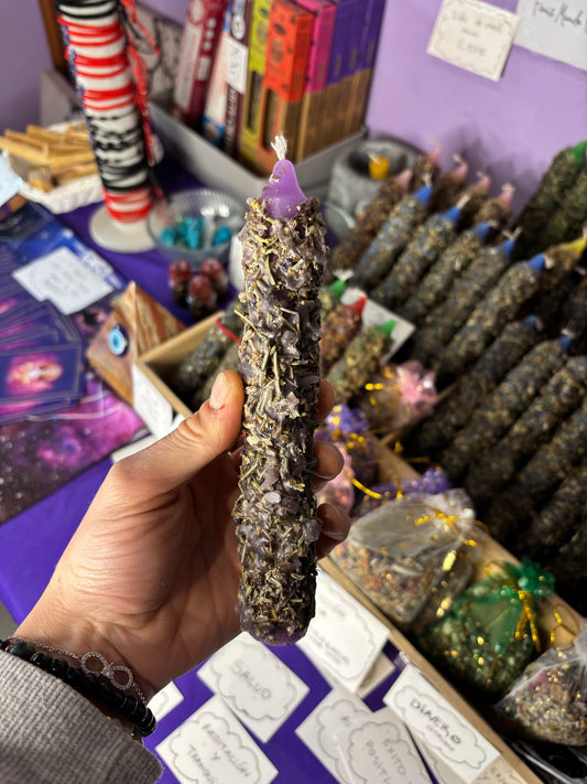 Vela ritualizada claridad